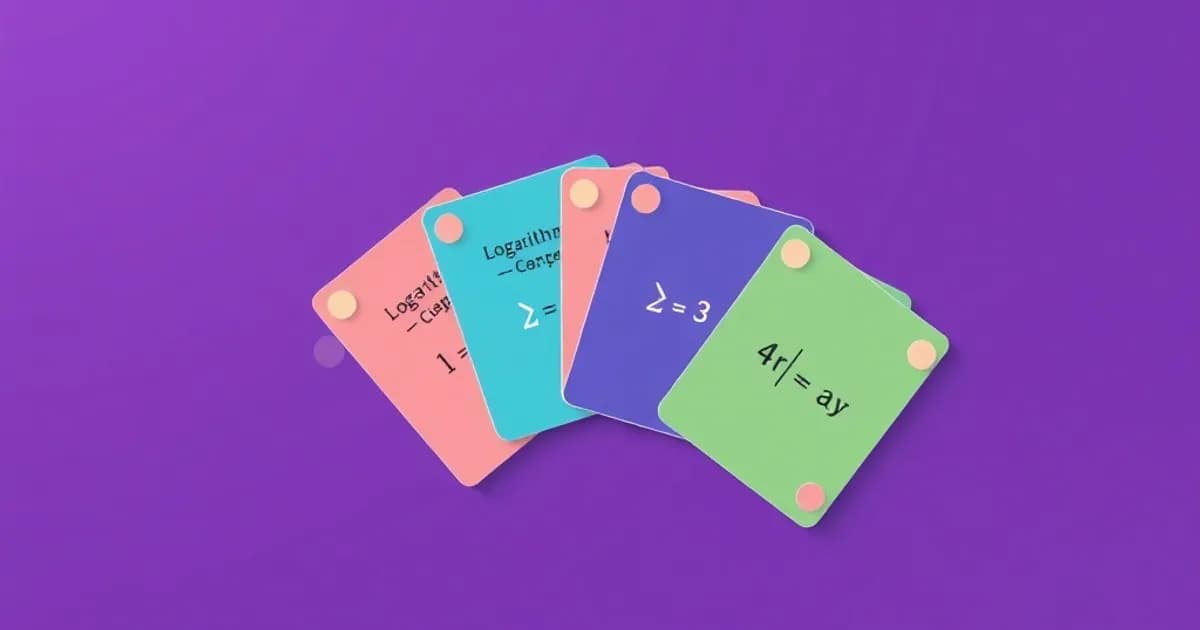 9th grade logarithms flashcards - study with AI flashcards and spaced repetition