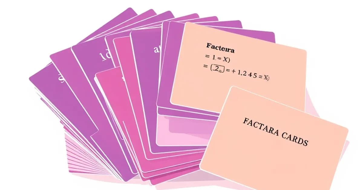 9th grade factoring flashcards - study with AI flashcards and spaced repetition