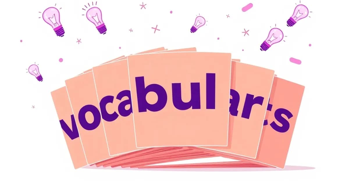 8th grade vocabulary flashcards - study with AI flashcards and spaced repetition