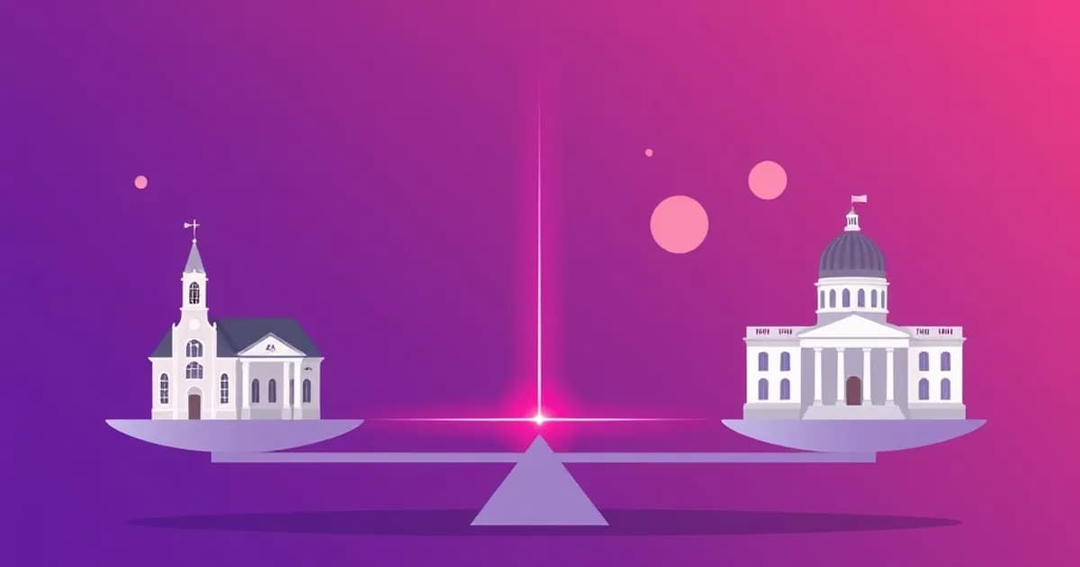 Establishment clause separation church state - study with AI flashcards and spaced repetition