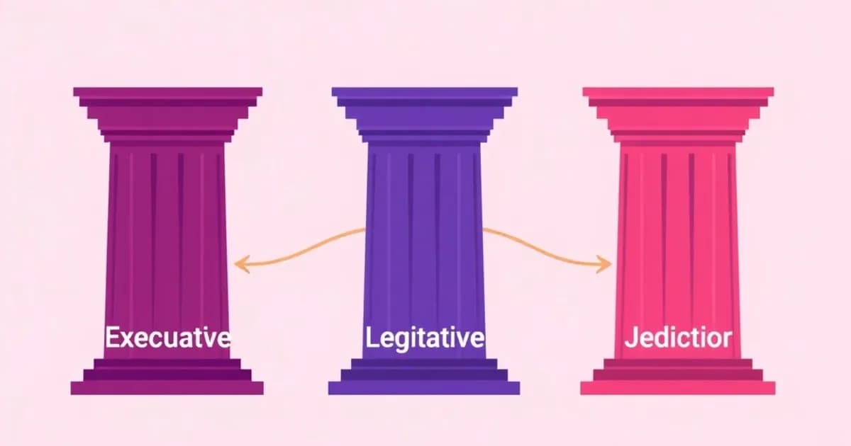 Separation of powers branches government - study with AI flashcards and spaced repetition