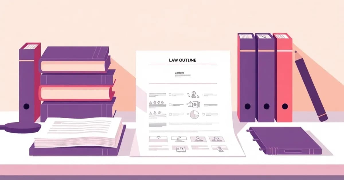 Law school outlines organization - study with AI flashcards and spaced repetition