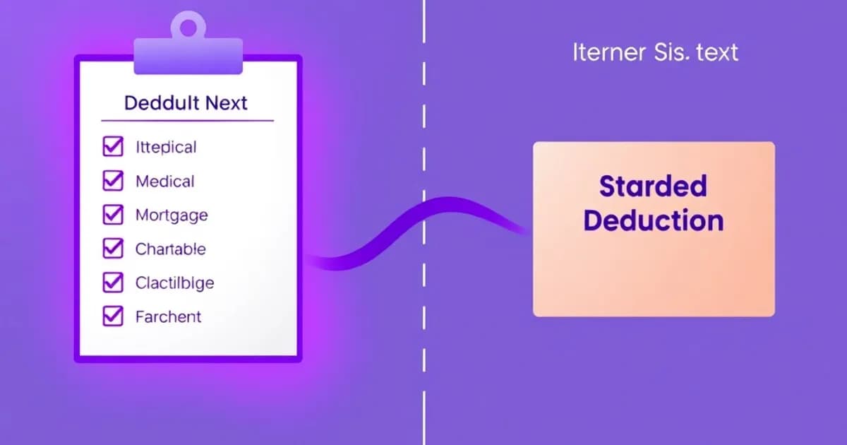 Deductions itemized standard - study with AI flashcards and spaced repetition