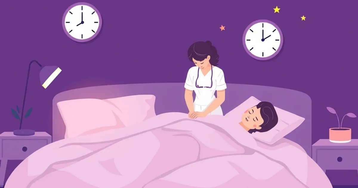 Sleep hygiene nursing care - study with AI flashcards and spaced repetition