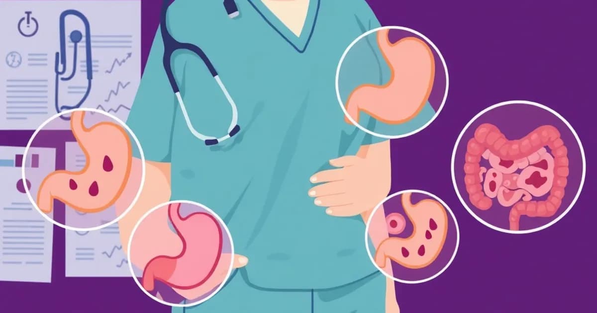 Peptic ulcer disease nursing - study with AI flashcards and spaced repetition