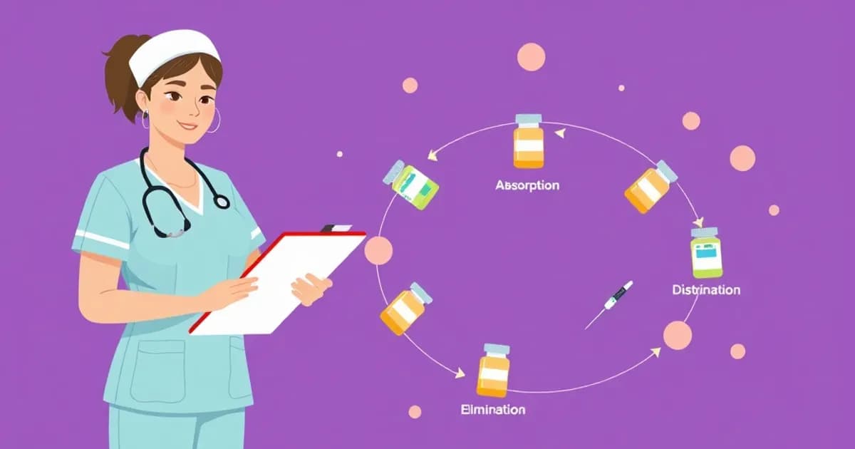 Pharmacokinetics nursing - study with AI flashcards and spaced repetition