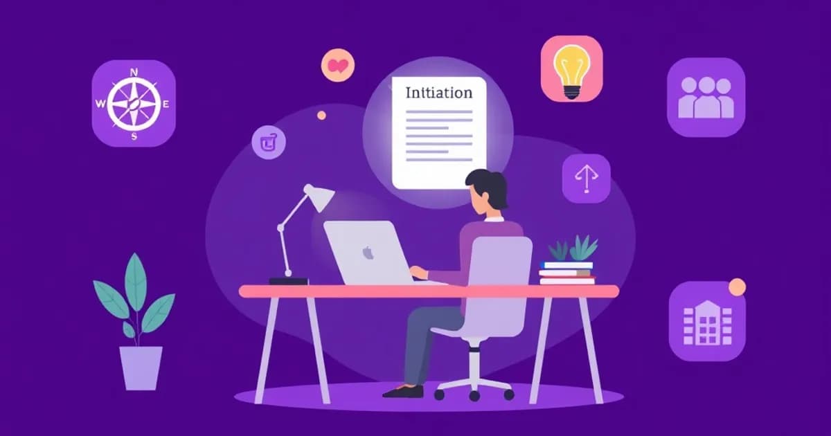 Pmp project initiation - study with AI flashcards and spaced repetition