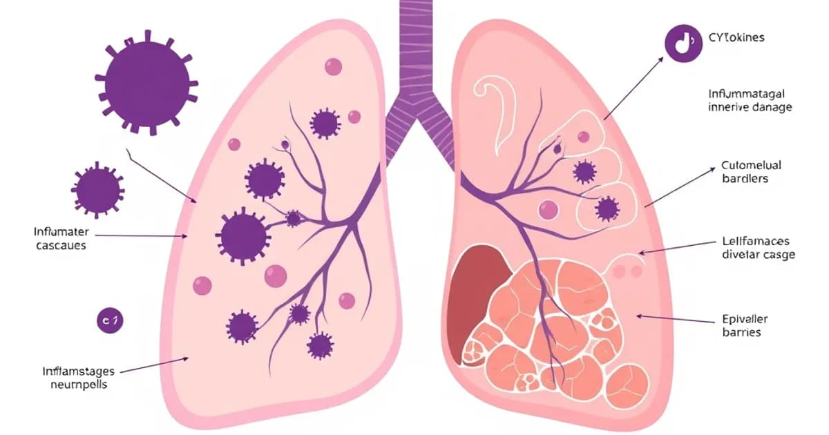 ARDS pathophysiology mechanisms - study with AI flashcards and spaced repetition