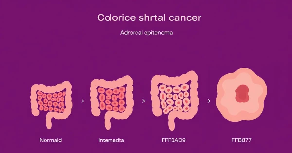 Colorectal cancer adenoma sequence - study with AI flashcards and spaced repetition
