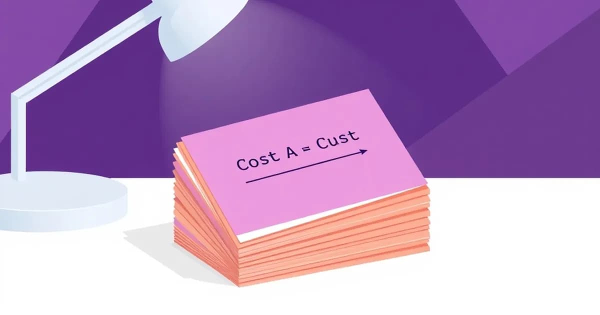 Cost accounting flashcards - study with AI flashcards and spaced repetition