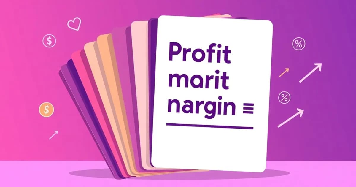 Profit margins flashcards - study with AI flashcards and spaced repetition