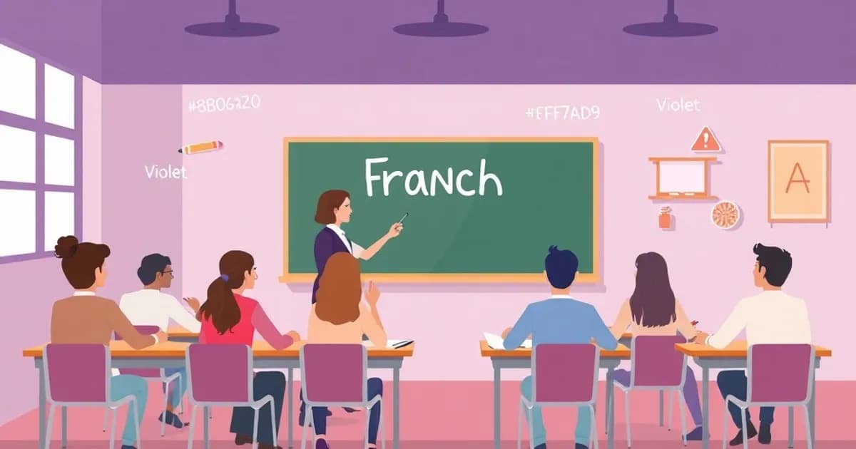 French classroom vocabulary - study with AI flashcards and spaced repetition