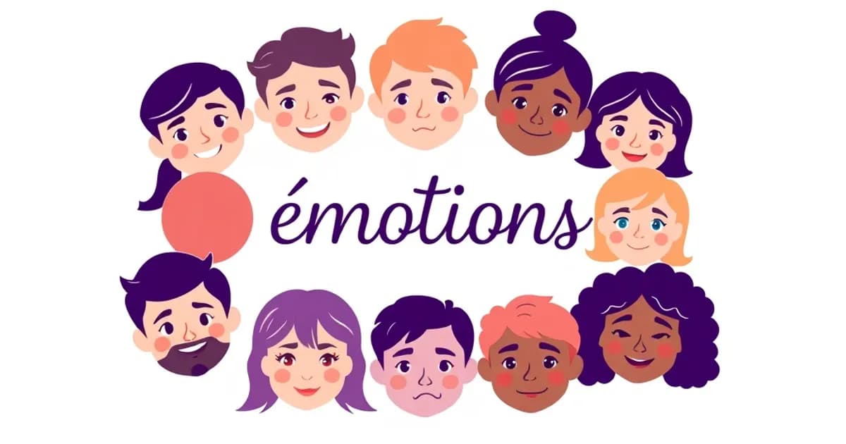 French emotions vocabulary - study with AI flashcards and spaced repetition