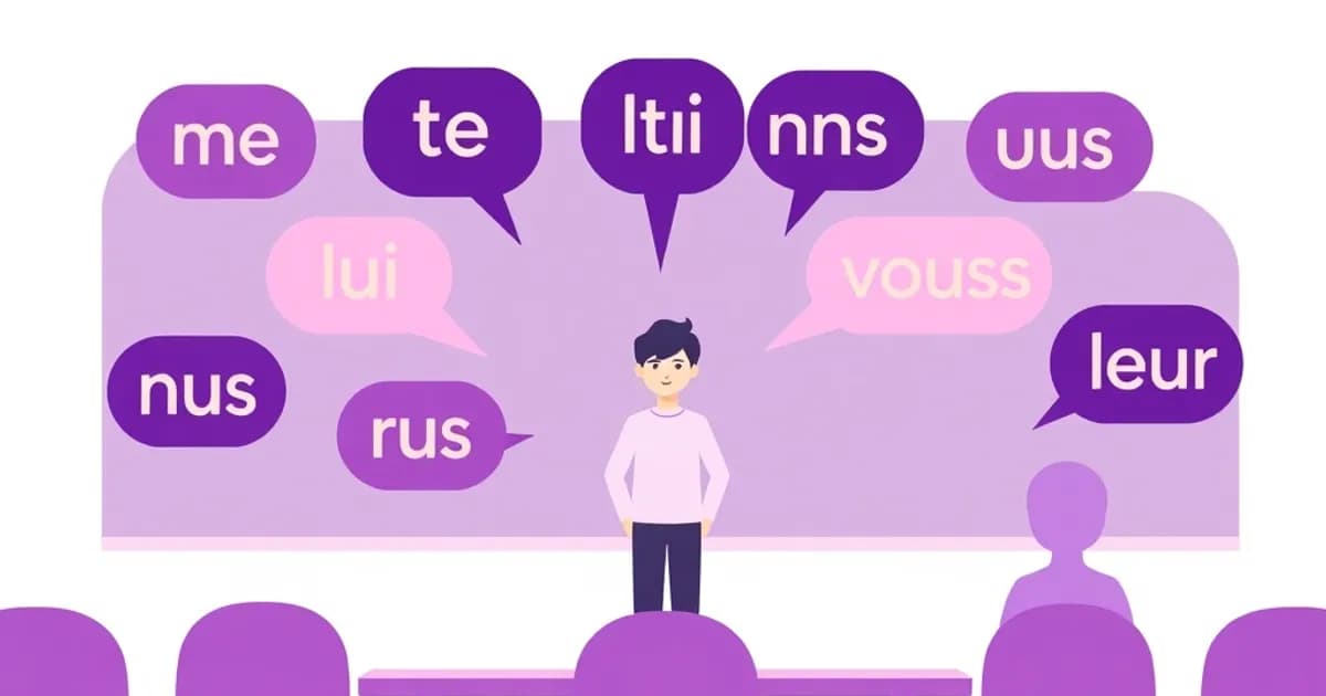 French indirect object pronouns - study with AI flashcards and spaced repetition