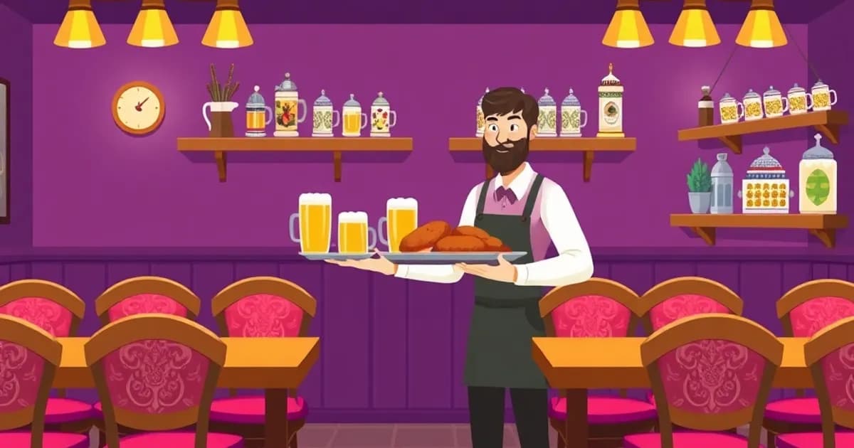 German restaurant vocabulary - study with AI flashcards and spaced repetition