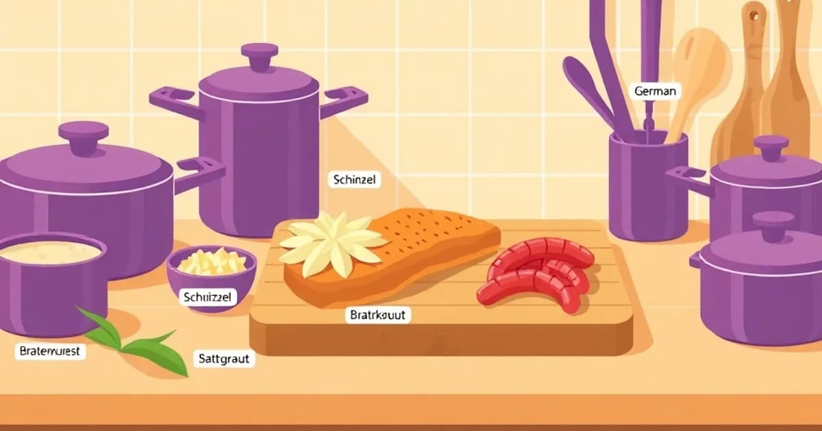 German cooking culinary vocabulary - study with AI flashcards and spaced repetition