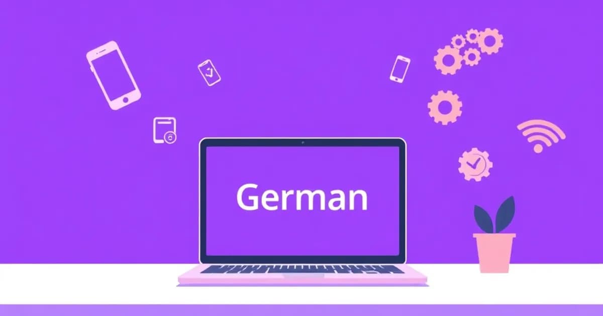 German technology vocabulary - study with AI flashcards and spaced repetition