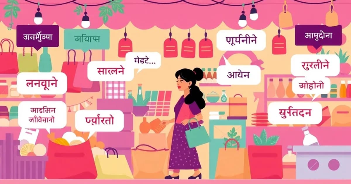 Hindi shopping vocabulary - study with AI flashcards and spaced repetition