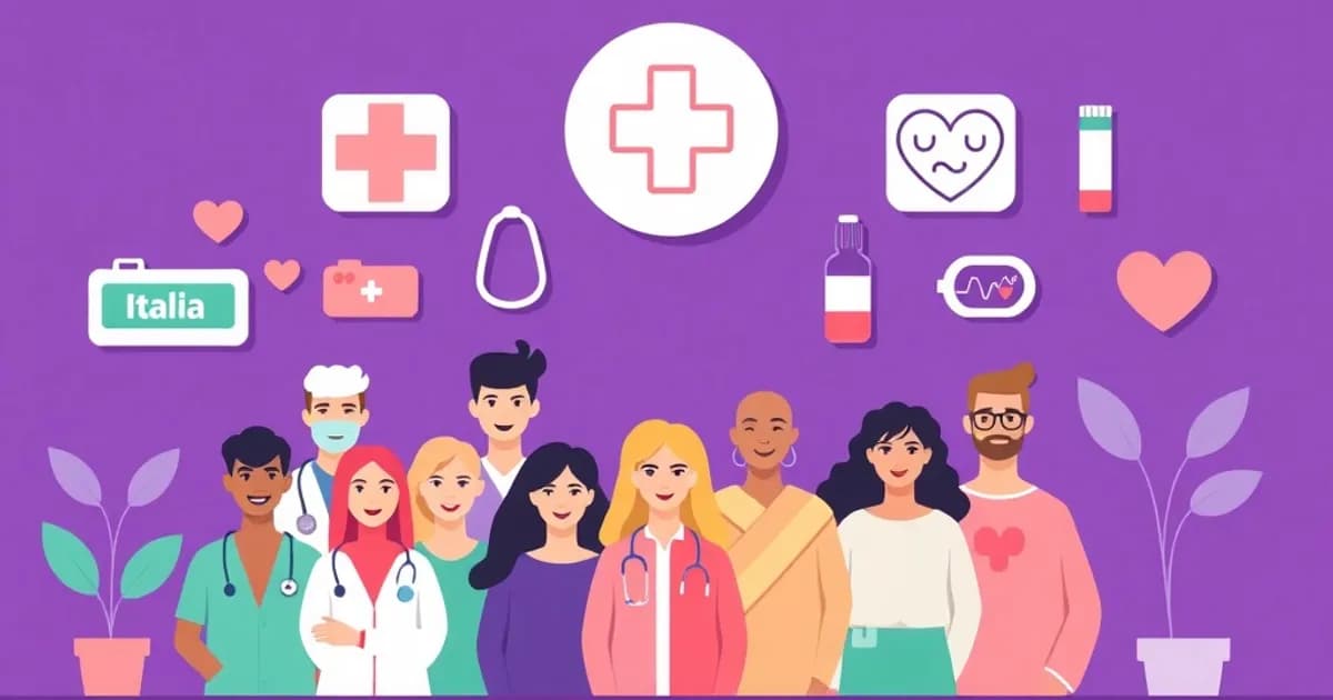 Italian health vocabulary - study with AI flashcards and spaced repetition