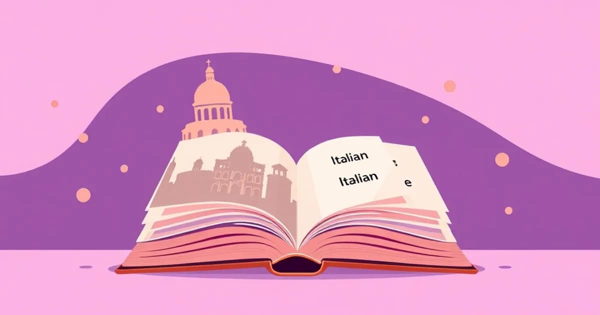 Italian literature vocabulary - study with AI flashcards and spaced repetition