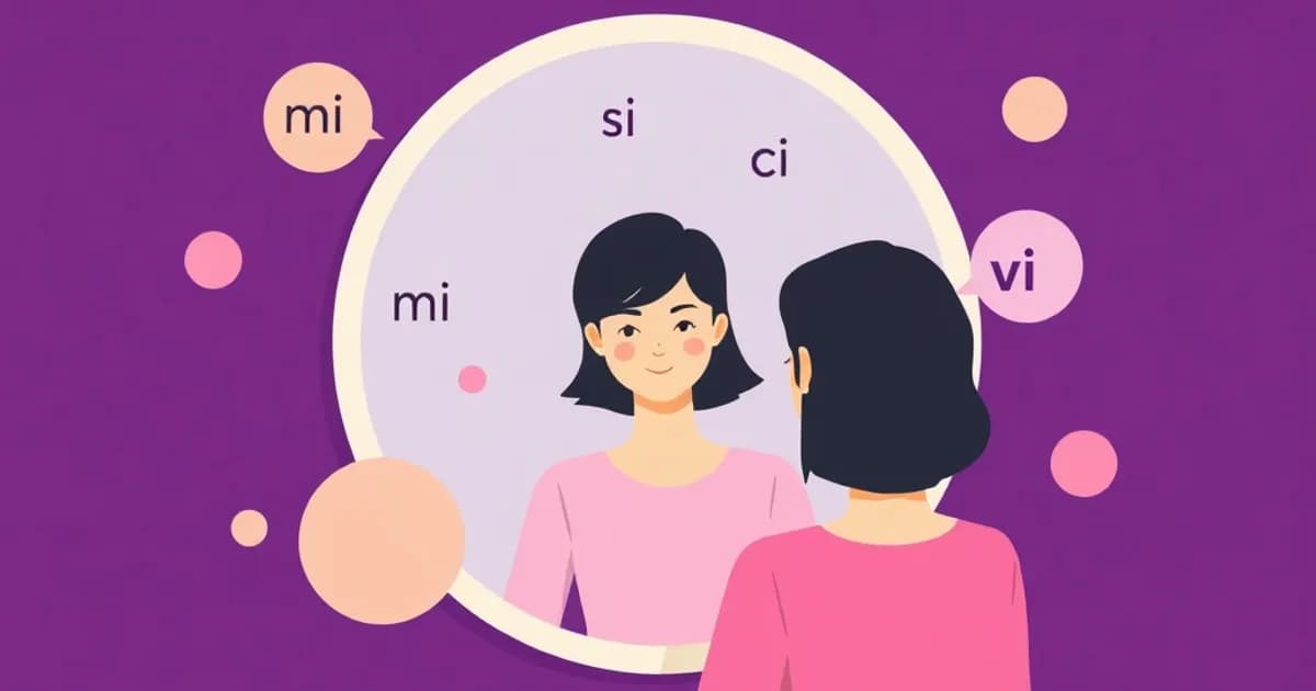 Italian reflexive verbs pronouns - study with AI flashcards and spaced repetition