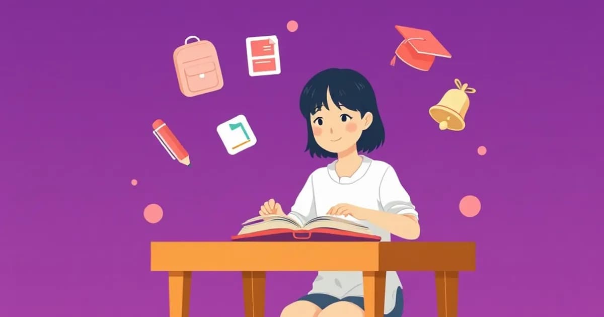 Japanese school vocabulary - study with AI flashcards and spaced repetition