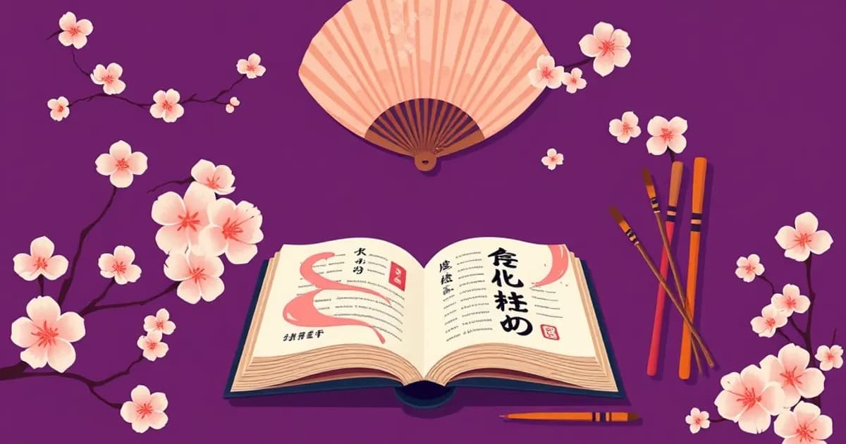 Japanese literature arts vocabulary - study with AI flashcards and spaced repetition