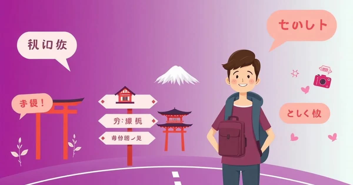 Japanese travel vocabulary - study with AI flashcards and spaced repetition
