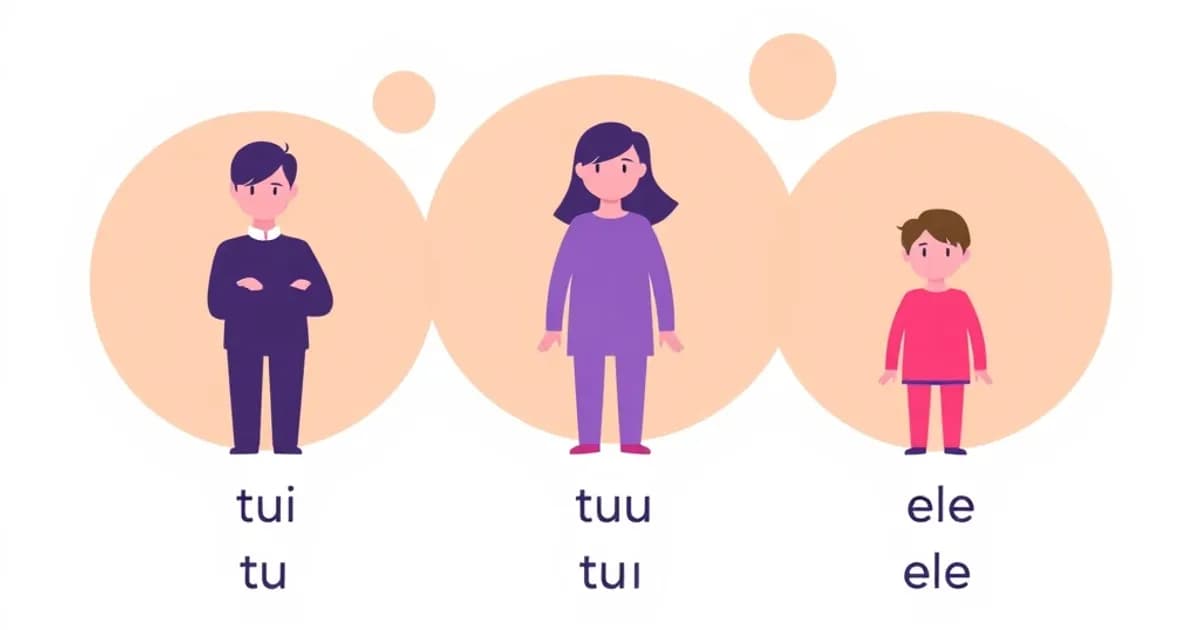 Portuguese pronouns eu tu ele - study with AI flashcards and spaced repetition