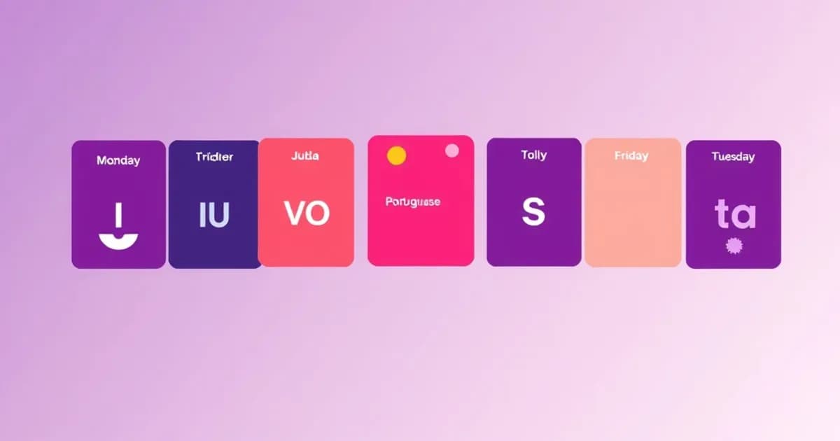 Portuguese days of the week - study with AI flashcards and spaced repetition