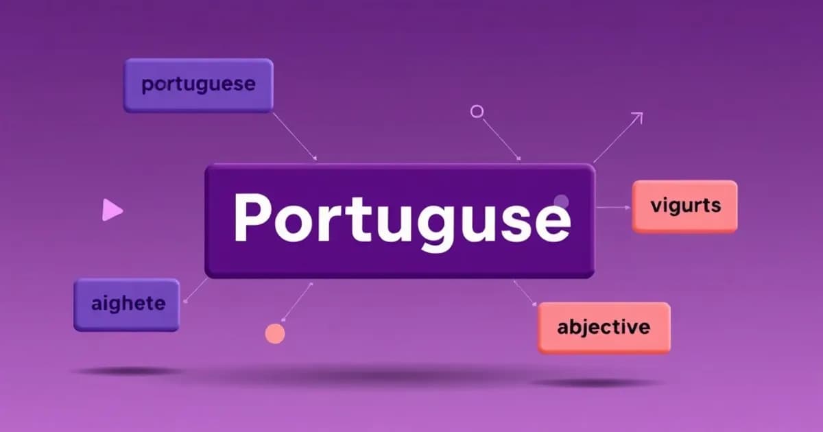 Portuguese adjective agreement - study with AI flashcards and spaced repetition