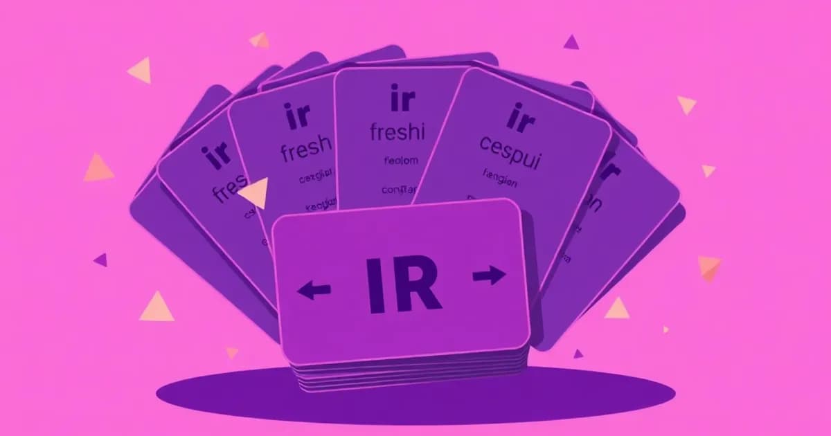 Spanish irregular verb list - study with AI flashcards and spaced repetition